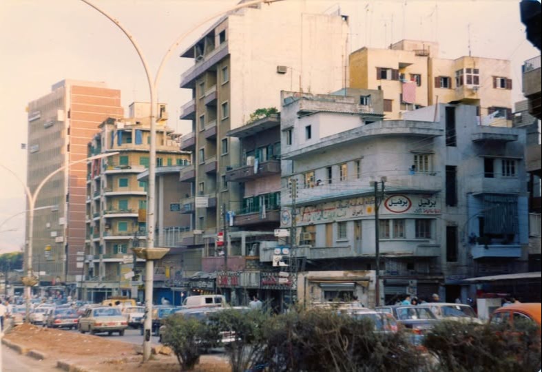 صورة قديمة لكورنيش المزرعة عام 1982